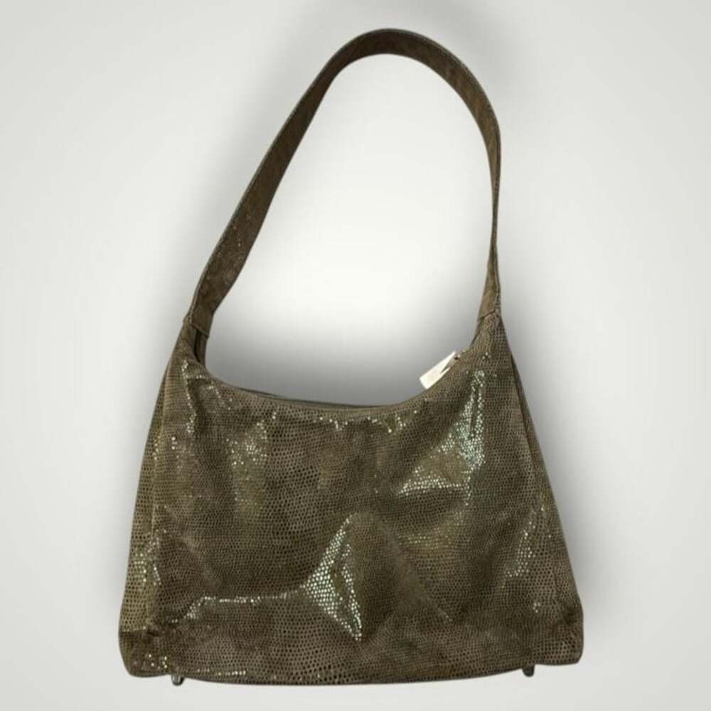 Vintage Y2K Liza Ganz Green Hobo Bag